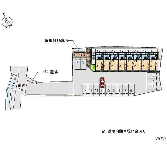 ★手数料０円★大牟田市椿黒町　月極駐車場（LP）